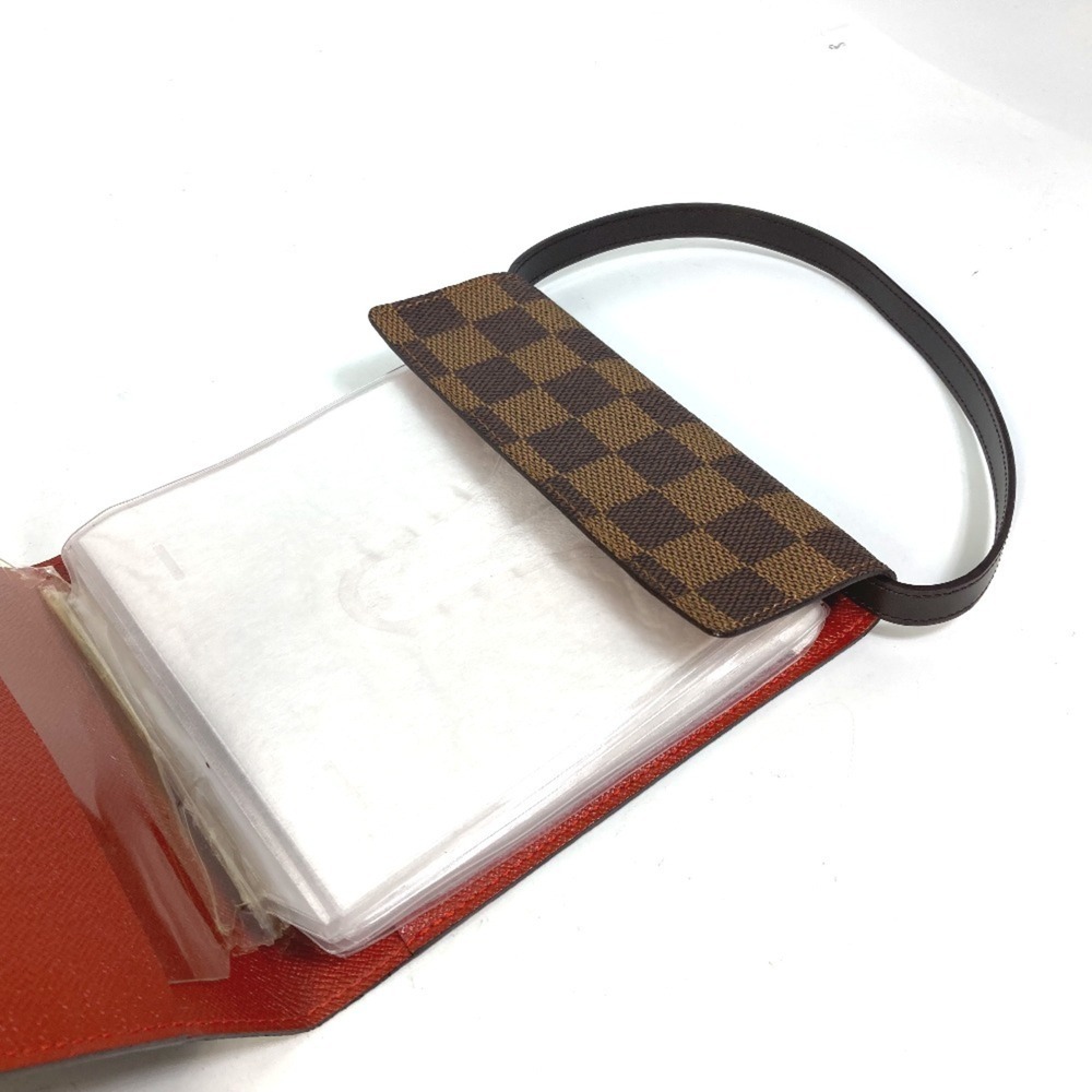 LOUIS VUITTON Authentic Brown Damier Canvas Pouch - Picture 11 of 16